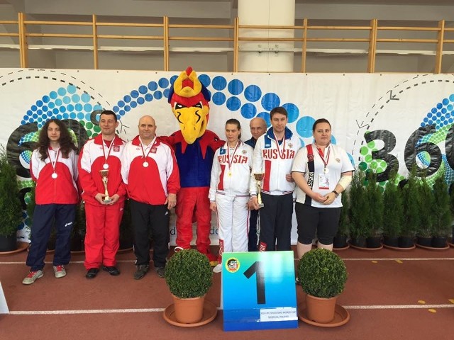 Nasi zawodnicy na podium