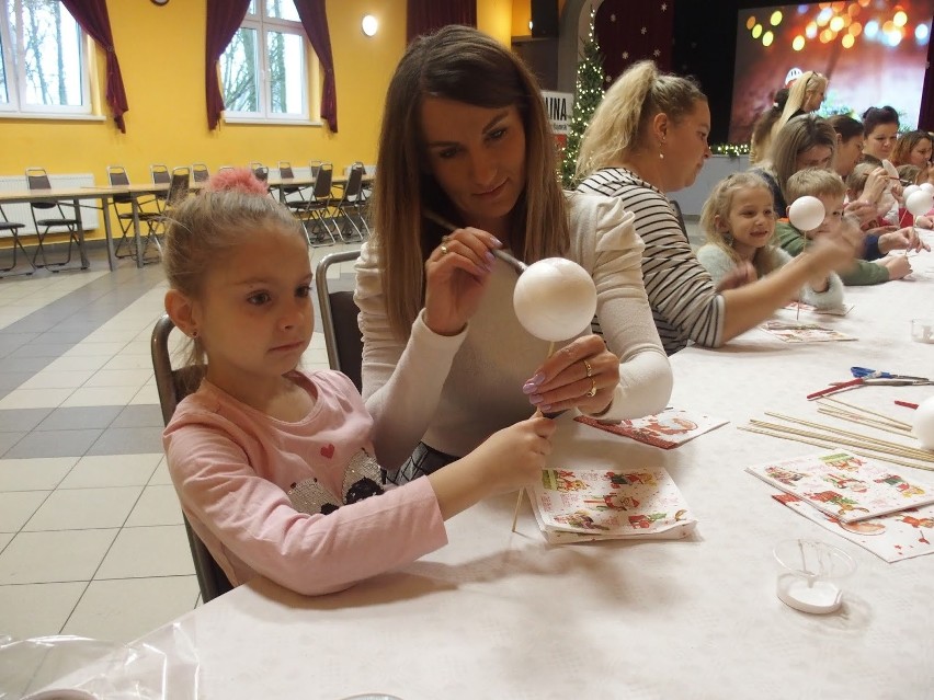 Na uczestników świątecznych warsztatów czekały nie lada...