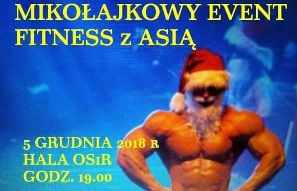 "Mikołajkowy Event Fitness z Asią" już 5 grudnia w Staszowie. Ćwiczenia, dobra zabawa i pomoc dzieciom chorym na nowotwór w jednym 