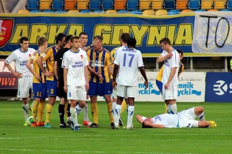 Arka Gdynia pokonała Puszczę Niepołomice 3:2