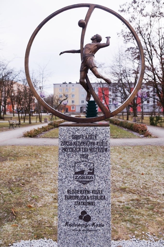 Odsłonięcie pomnika Zaksy w Kędzierzynie-Koźlu.