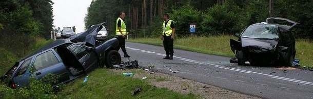 Tragiczny wypadek koło Dretynia.