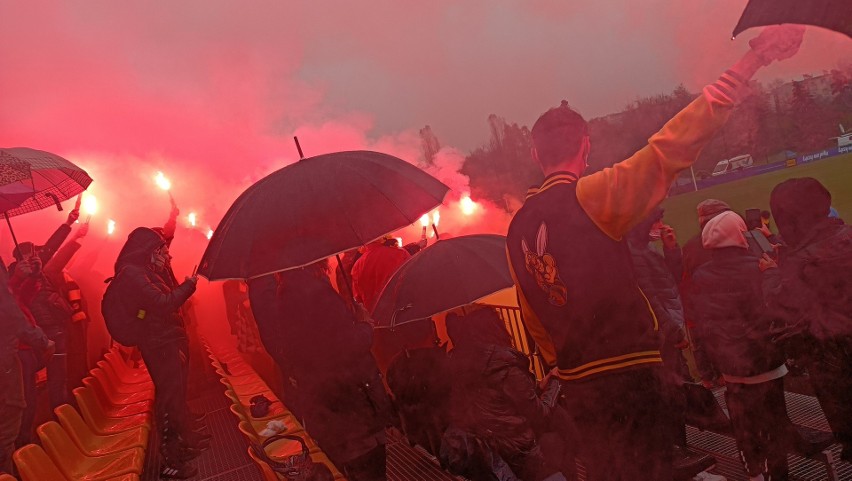 Wieczysta - Garbarnia. Tak było tuż przed rozpoczęciem meczu