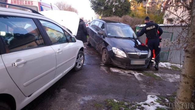 Wypadek na Oleskiej w Opolu.