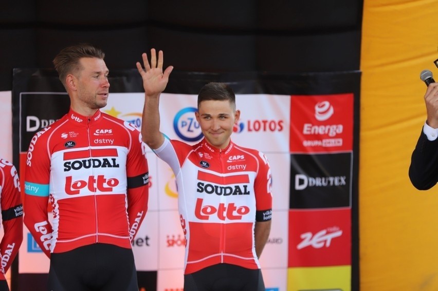 Mariusz Skuta z Kielc pomógł w przygotowaniach do 79. Tour de Pologne kolarzowi Kamilowi Małeckiemu z grupy Lotto Soudal