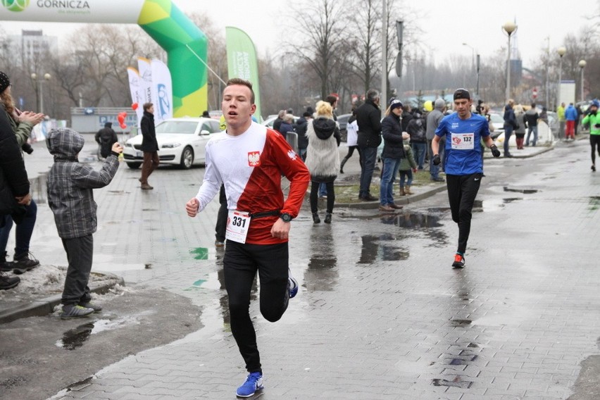 Bieg Walentynkowy 2017 w Dąbrowie Górniczej