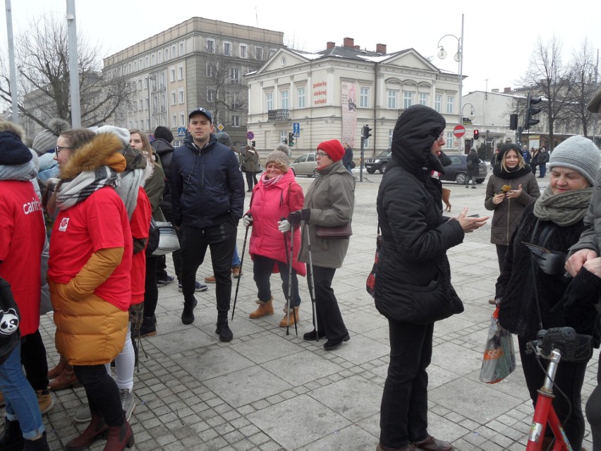 Happening w Częstochowie: zostaw w mieście 1 procent podatku [ZDJĘCIA]