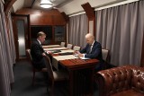 Joe Biden przyjechał do Polski pociągiem. Wagony modernizował zakład Pesa Bydgoszcz