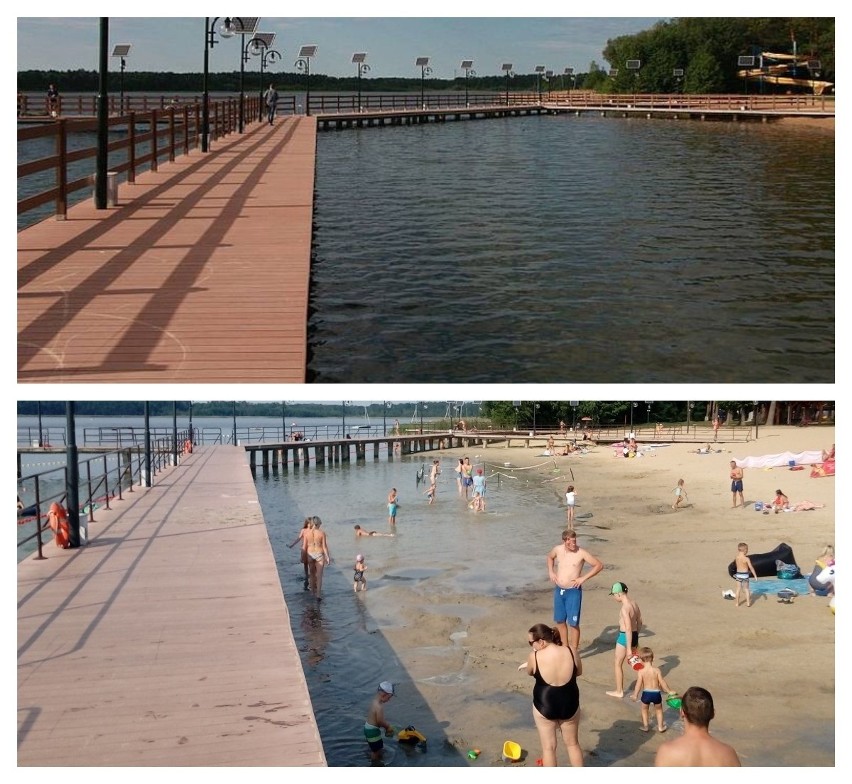 Plaża administrowana przez Międzyrzecki Ośrodek Sportu i...