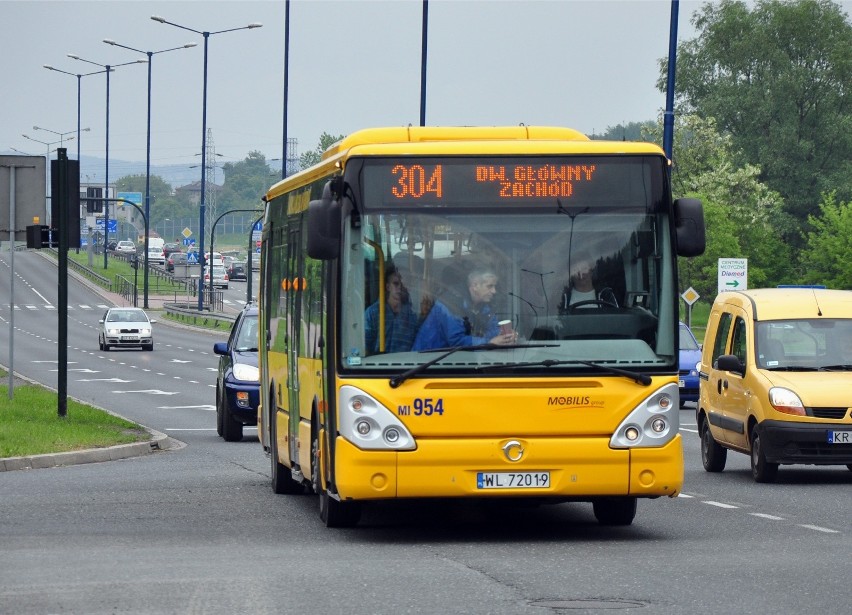 Miejsce 1 - autobusy numer 304. To w nich w ubiegłym roku...