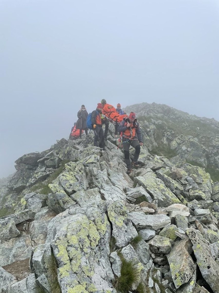 Tatry Słowackie. Turystka zmarła pod Krywaniem. Nagle poczuła się źle i straciła przytomność 