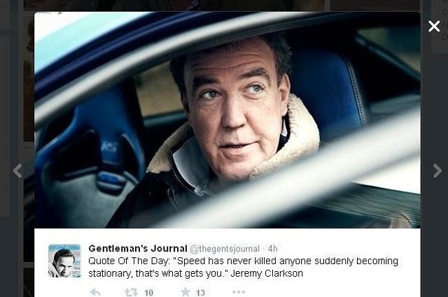 Jeremy Clarkson (fot. screen z Twitter.com)