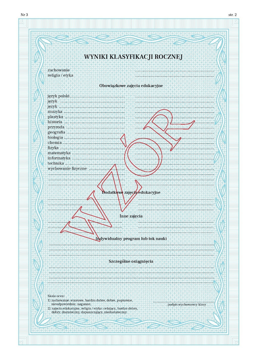 wiadectwa-szkolne-promocyjne-szko-y-podstawowej-dziennik-dzki