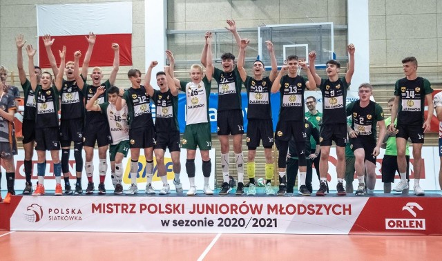 Finał MP juniorów młodszych w Krakowie: Jastrzębski Wegiel - Lechia Tomaszów Mazowiecki