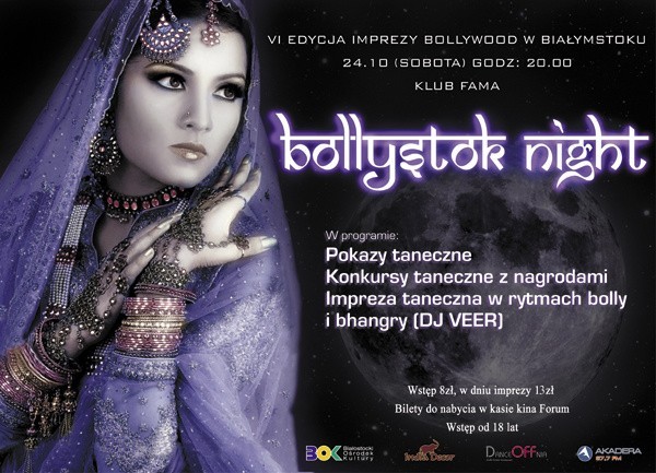 Wieczór Bollywood będzie w centrum Białegostoku