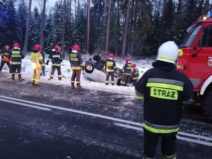 Do wypadku doszło we wtorkowe popołudnie na drodze...