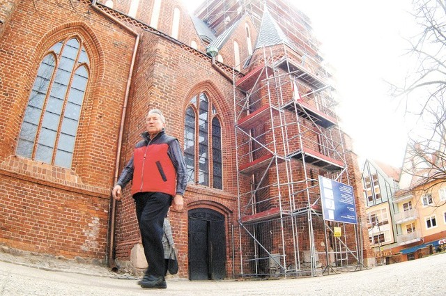 Trwa ostatni etap modernizacji katedry w Koszalinie. 