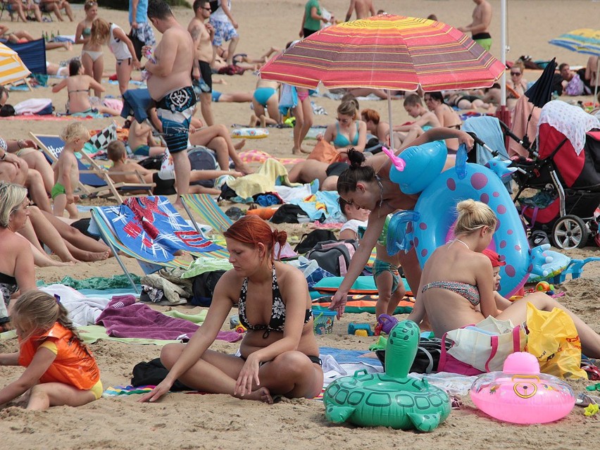 Grudziądz.Na uypały najlepsza plaża w Rudniku