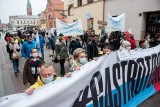 Kolejny protest branży gastronomicznej w Toruniu. Zobaczcie zdjęcia
