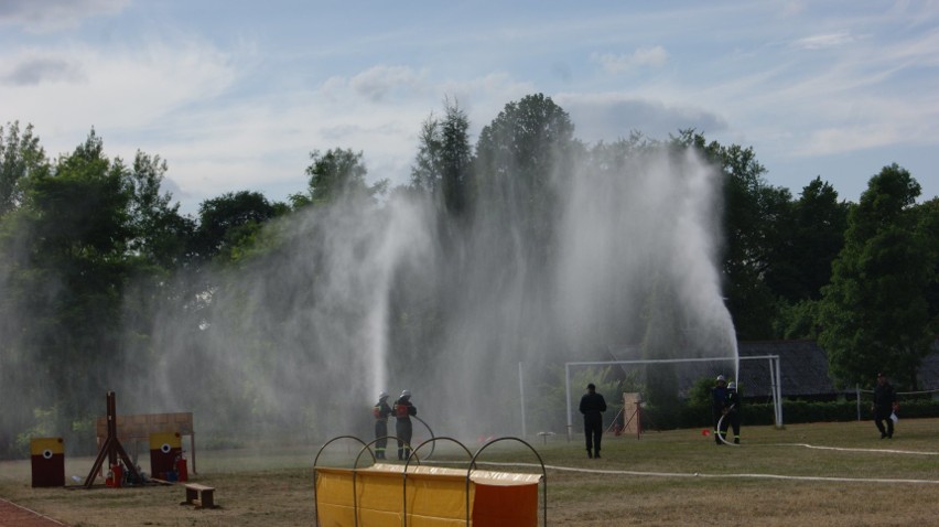 Tak było podczas zawodów strażackich w Chlewicach.