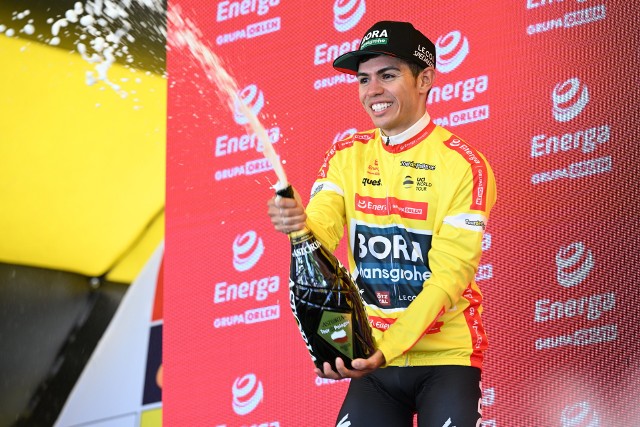 Lider wyścigu Tour de Pologne po pięciu etapach, Kolumbijczyk Sergio Higuita