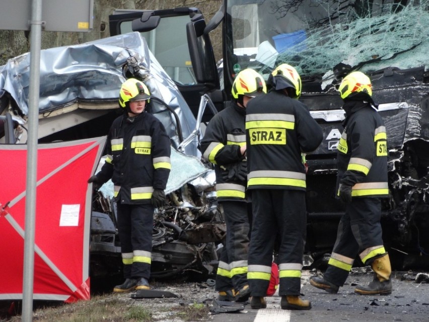 Śmiertelny wypadek na K92 w okolicach Lwówka w powiecie...