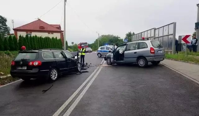 Na miejscu niedzielnego wypadku w Gnojnie.