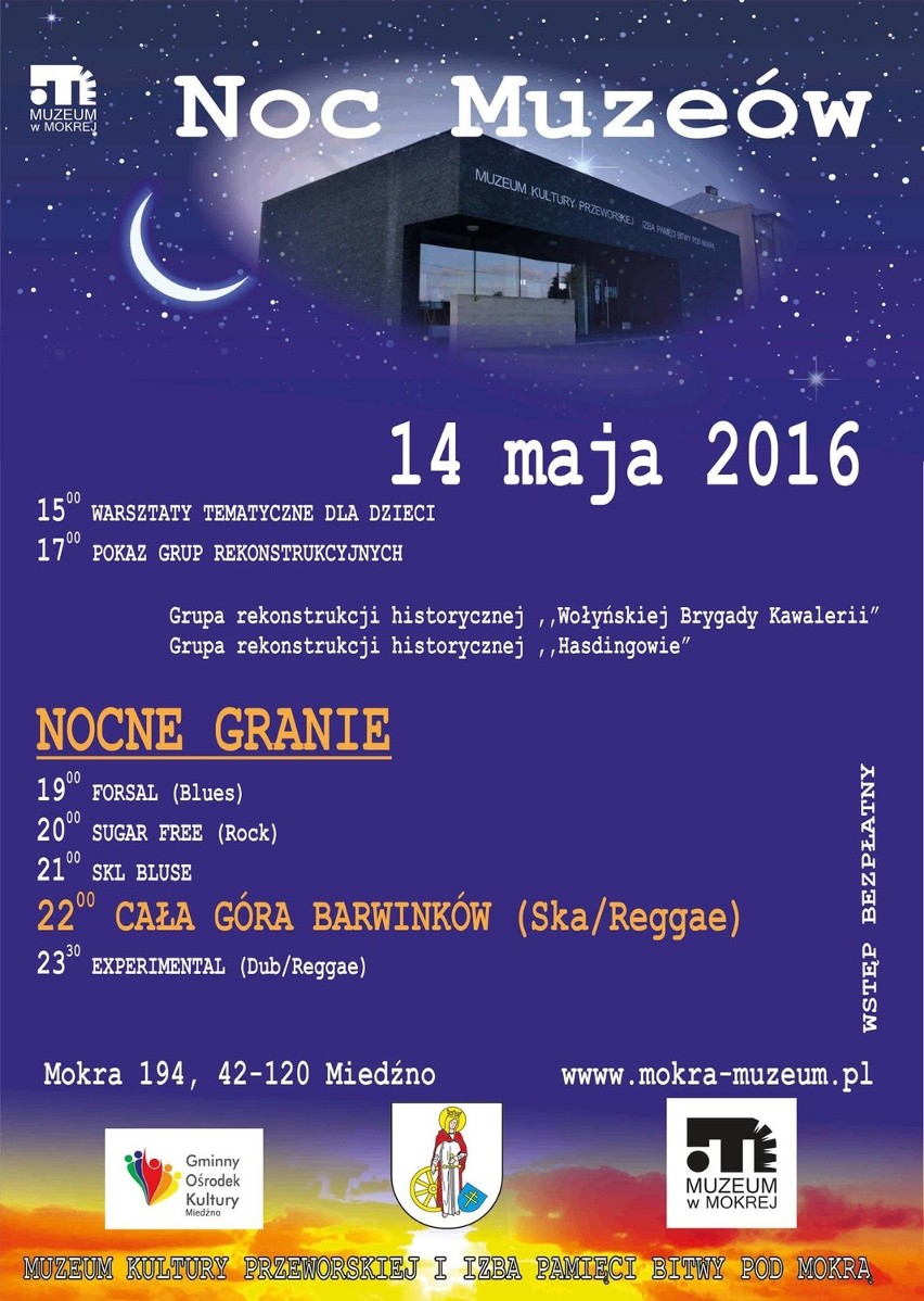 Szykuje się gorąca "Noc Muzeów" w Mokrej! [PROGRAM]