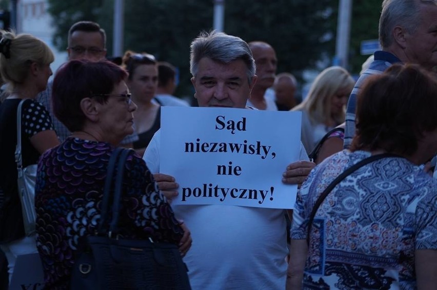 Dziś wieczorem w Inowrocławiu odbył się protest w obronie...