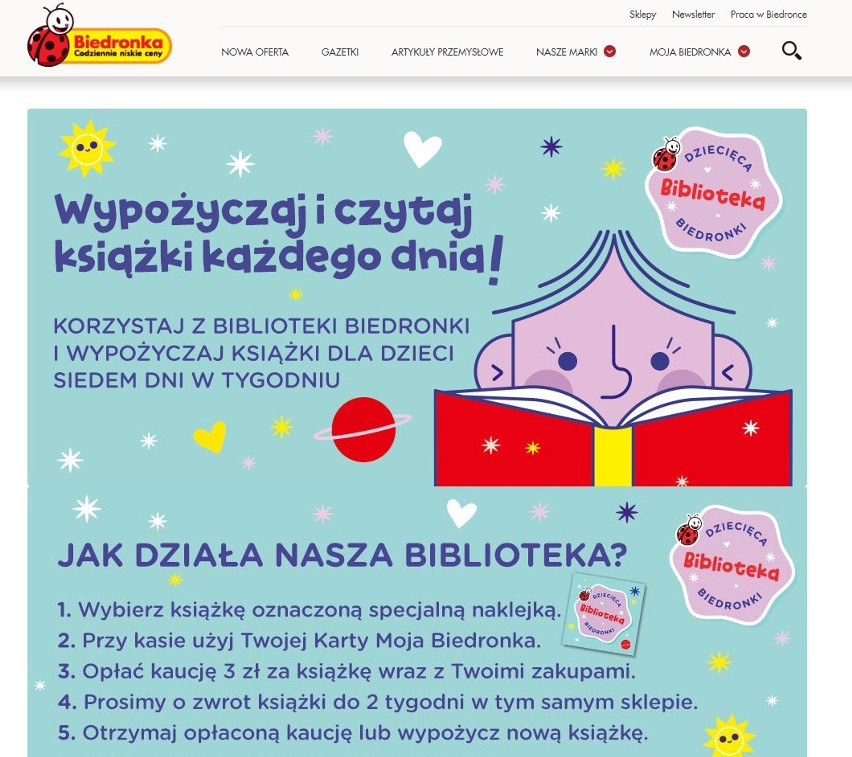 Dziecięca Biblioteka Biedronki