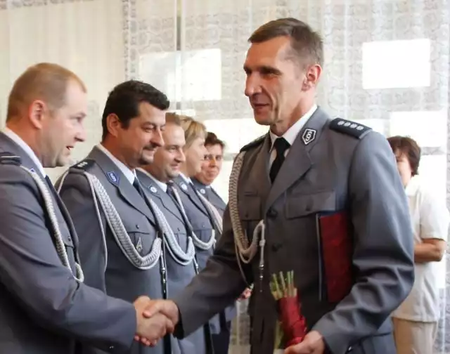 Podinsp. Wojciech Augustynek, szef policji w Kluczborku