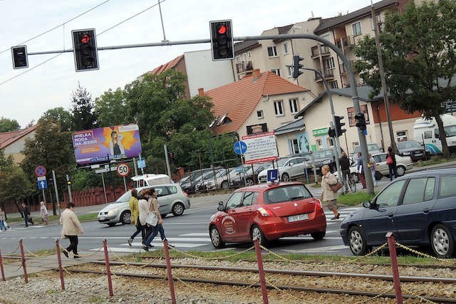 Na skrzyżowaniu Kościuszki z Batorego wkrótce nocą zgaśnie sygnalizacja