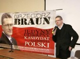 Kandydat na prezydenta Polski Grzegorz Braun przyjedzie do Starachowic