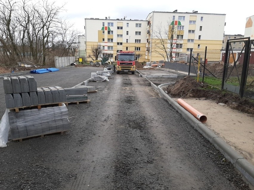 Budowa nowej drogi na osiedlu Widok w Świebodzinie