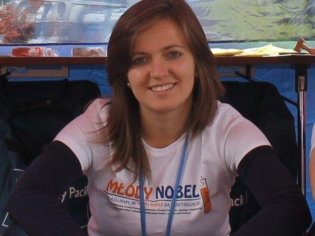 Monika Białkowska, wolontariusz Fundacji Generator Inspiracji.