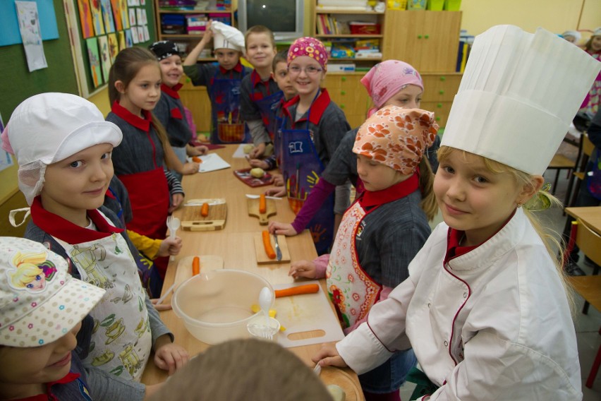 W 2012 dzieciaki także przygotowywały śniadanie w ramach...