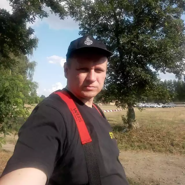 Marek Dywel strażakiem w OSP Smogóry. 17 kwietnia uległ poważnemu wypadkowi