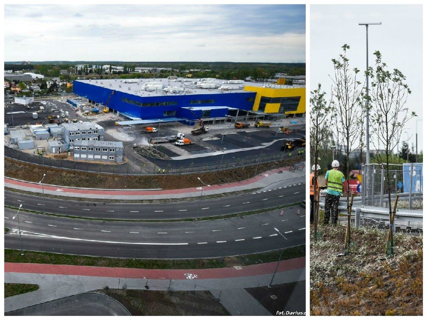 Dobiega końca budowa Ikei w Bydgoszczy. Zobacz, jakie zmiany zaszły [zdjęcia]