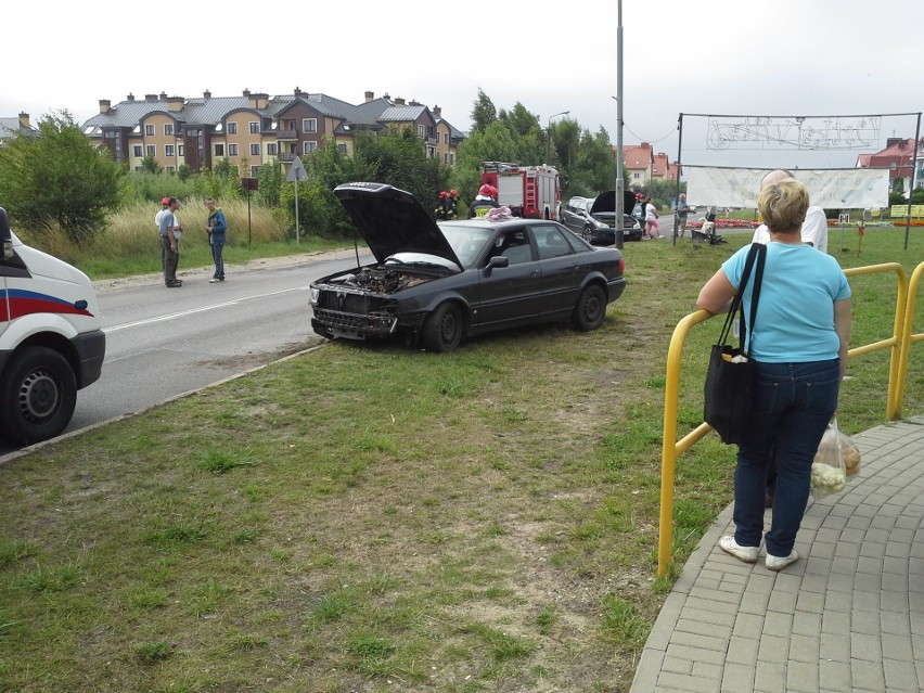 Groźna kolizja w Ustce na skrzyżowaniu ulic Darłowskiej i...