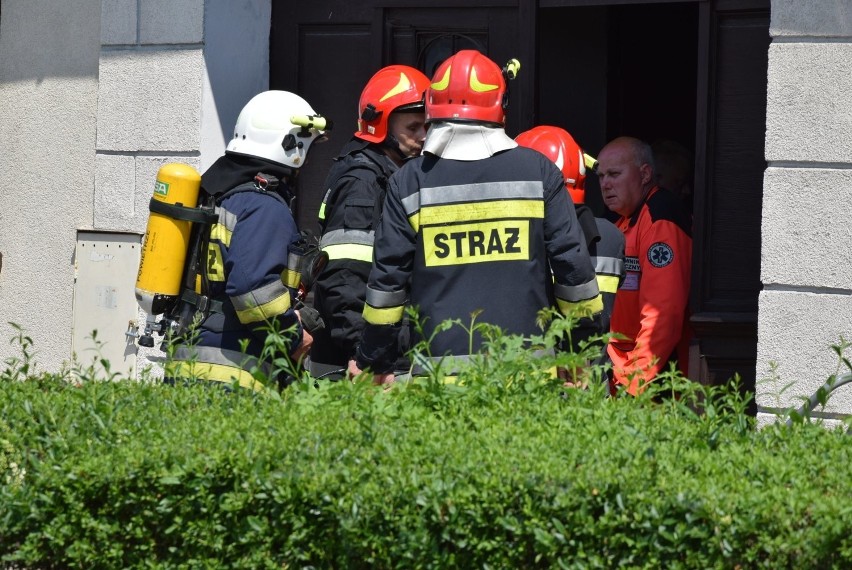 W środowe przedpołudnie w jednej z kamienic przy rynku w...