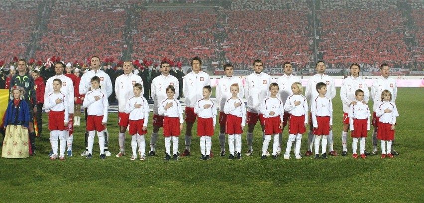 17.11.2007 chorzow stadion slaski mecz eliminacji me...