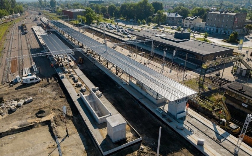 Od sierpnia ub. roku trwa modernizacja stacji w Oświęcimiu,...