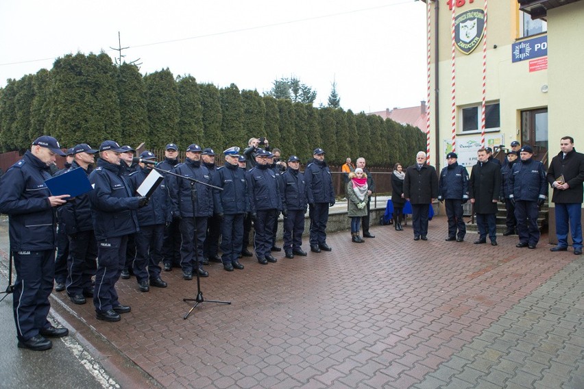 Minister Mariusz Błaszczak otworzył Posterunek Policji w Zakliczynie