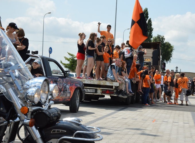 Setki motocykli na zlocie w Inowrocławiu