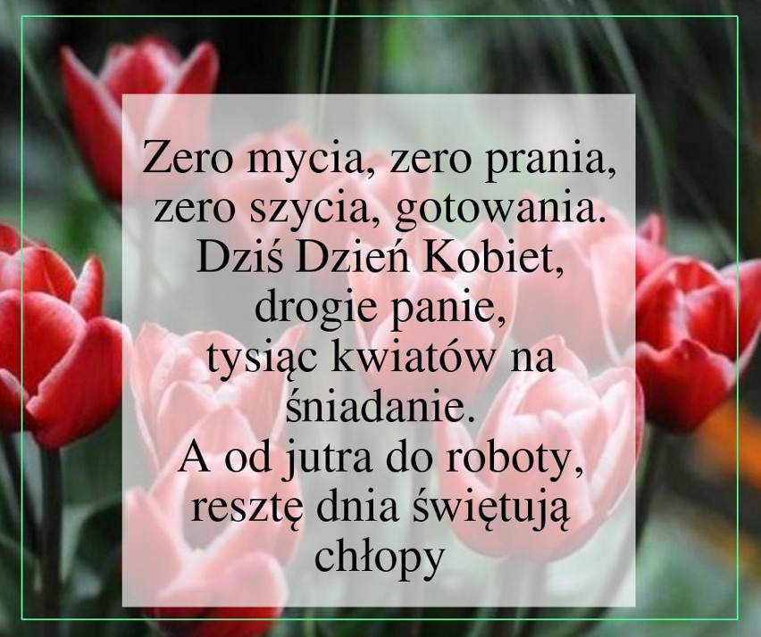 Dzień Kobiet  - wiersze, życzenia, SMS