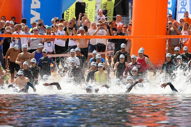 Tak wyglądał Elemental Tri Series 2016 na plaży w Dojlidach