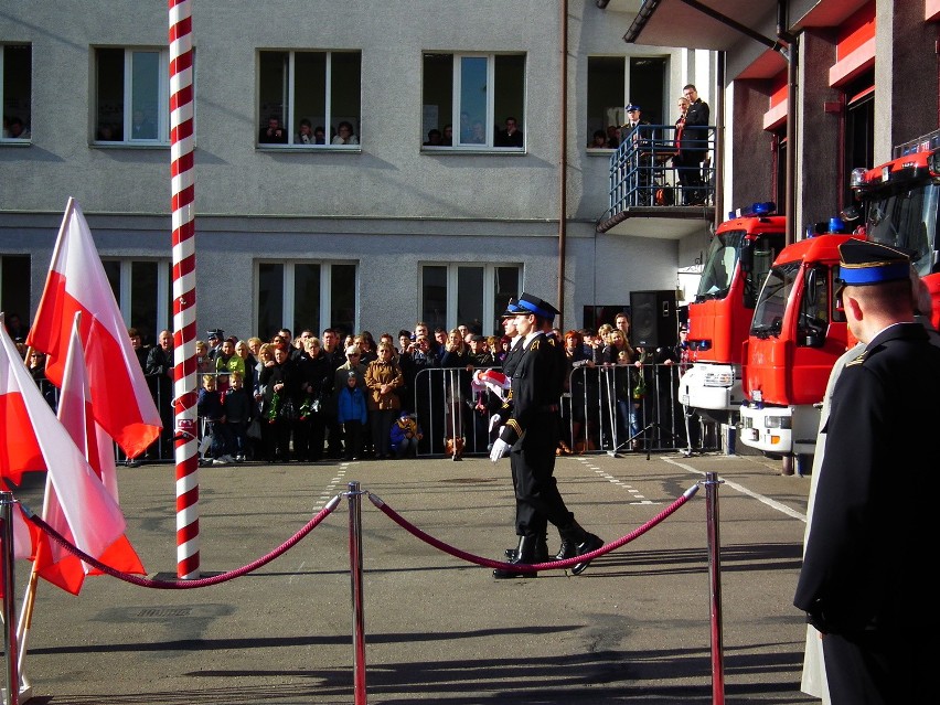 Szkoła Aspirantów PSP w Poznaniu. Ślubowali przyszli strażac