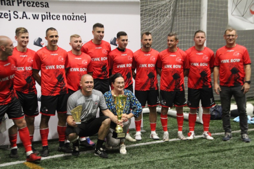 Turniej piłki nożnej o Puchar Prezesa PGG odbył się w Marco...