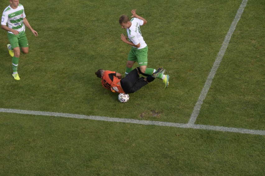 3. liga. Piłkarze KSZO 1929 Ostrowiec wygrali z Orlętami Radzyń Podlaski [ZDJĘCIA, WIDEO]