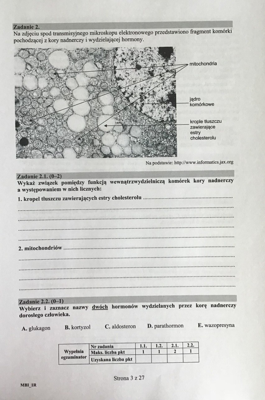 Matura 2018 biologia ROZSZERZENIE - ODPOWIEDZI I ARKUSZE. Egzamin maturalny z biologii- rozwiązania zadań [ROZSZERZENIE 10.5.2018]